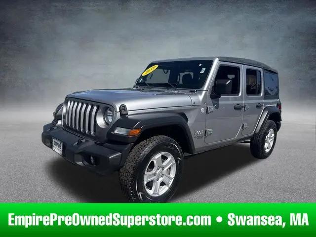 2019 Jeep Wrangler Unlimited Sport S 4x4 for sale in Swansea, MA