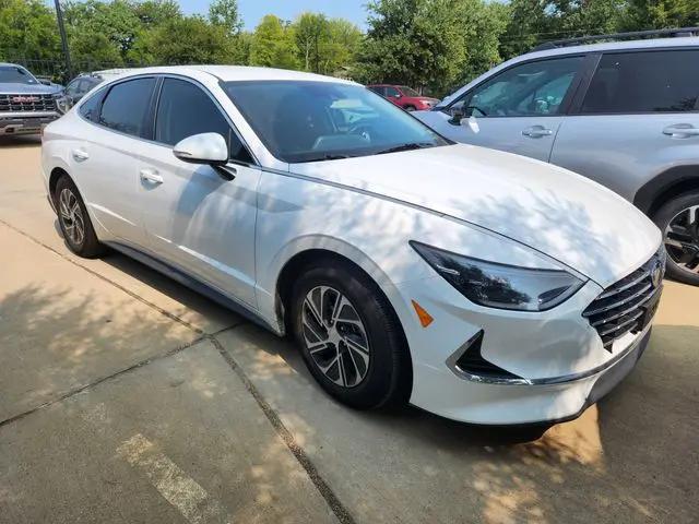 2023 Hyundai Sonata Hybrid Blue for sale in Corinth, TX