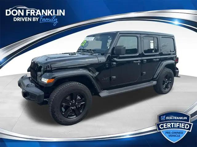2022 Jeep Wrangler Unlimited Sahara Altitude 4x4 for sale in Columbia, KY