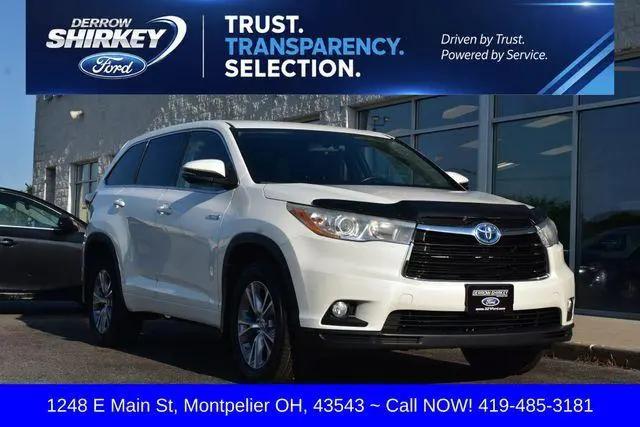 2015 Toyota Highlander Hybrid LE for sale in Montpelier, OH