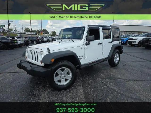 2013 Jeep Wrangler Unlimited Sport for sale near Bellefontaine, OH