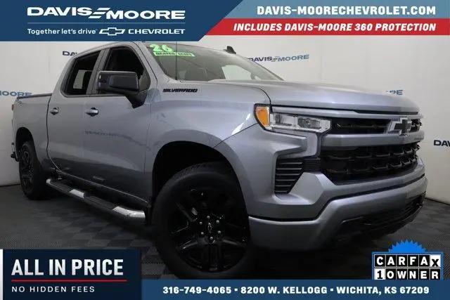 2026 Chevrolet Silverado 1500 4WD Crew Cab Short Bed RST for sale in Wichita, KS
