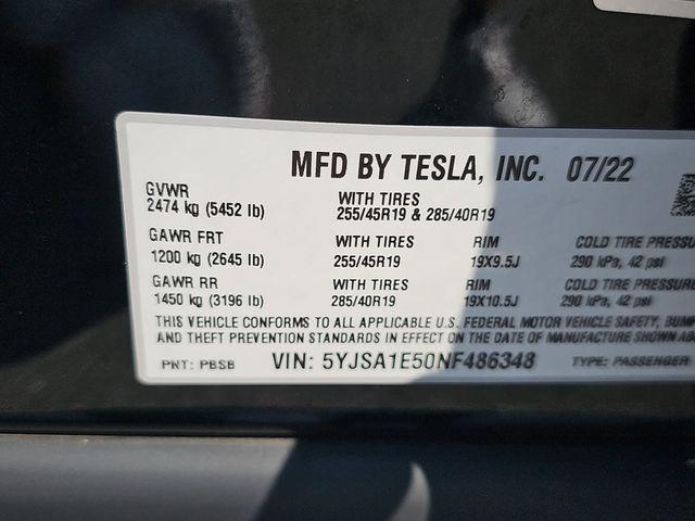 2022 Tesla Model S Dual Motor All-Wheel Drive