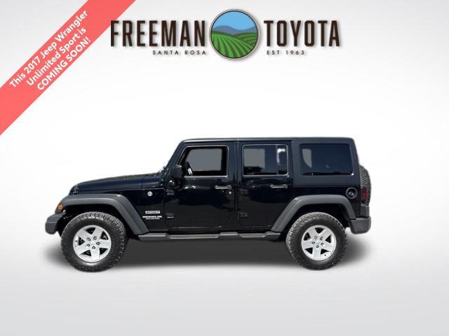 2017 Jeep Wrangler Unlimited Sport for sale in Santa Rosa, CA