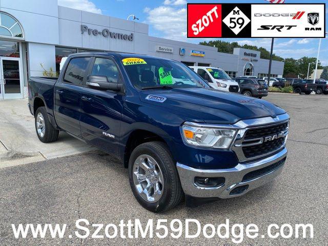 2022 Ram 1500 Big Horn Crew Cab 4x4 5'7" Box for sale in Highland, MI