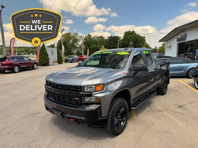 2020 Chevrolet Silverado 1500 4WD Double Cab Standard Bed Custom Trail Boss for sale in Franklin, WI