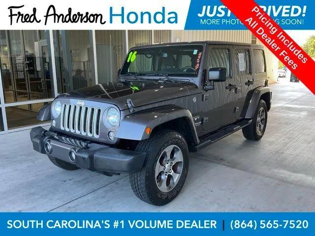 2016 Jeep Wrangler Unlimited Sahara for sale in Greenville, SC