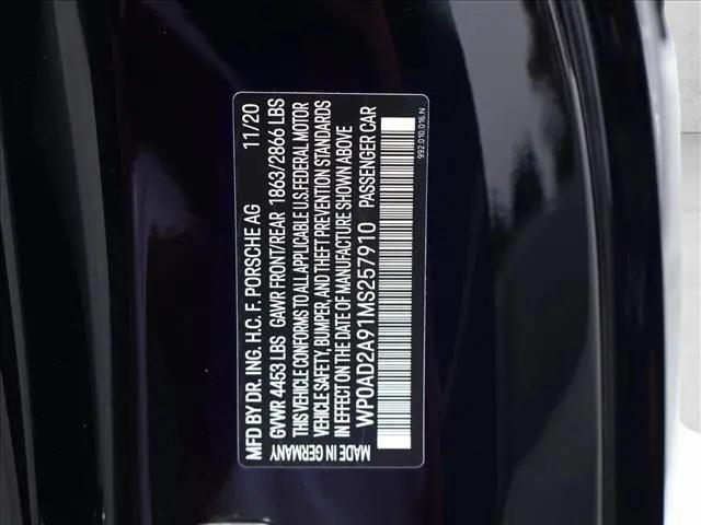 2021 Porsche 911 Turbo S