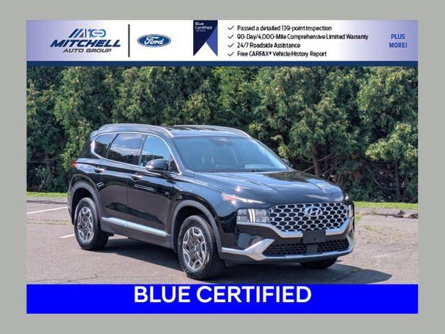 2022 Hyundai Santa Fe Hybrid Blue for sale in Windsor, CT