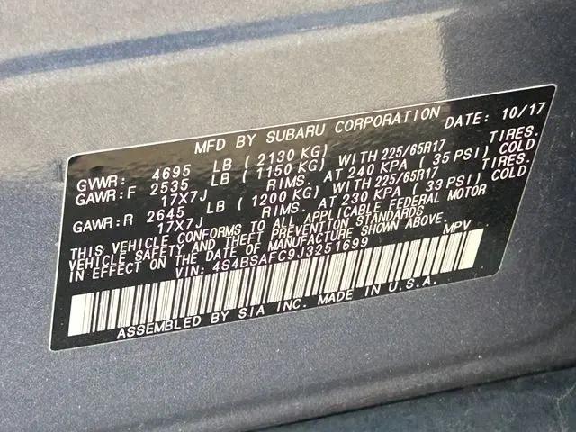 2018 Subaru Outback 2.5i Premium
