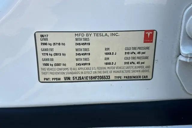 2017 Tesla Model S 75