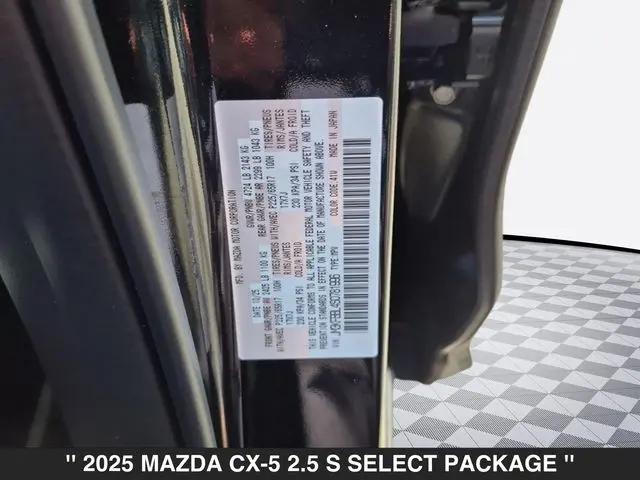 2025 Mazda CX-5 2.5 S Select