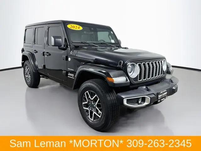 2024 Jeep Wrangler 4-Door Sahara 4x4 for sale in Morton, IL