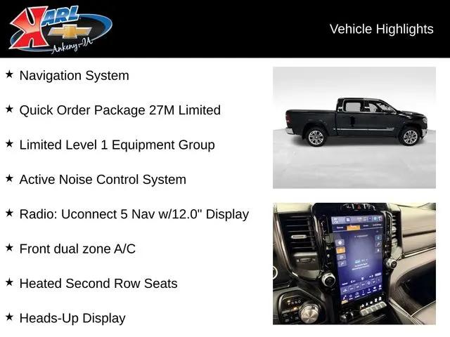 2023 Ram 1500 Limited Crew Cab 4x4 57 Box