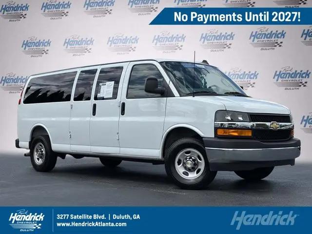 2025 Chevrolet Express Passenger RWD 3500 Extended Wheelbase LT for sale in Duluth, GA