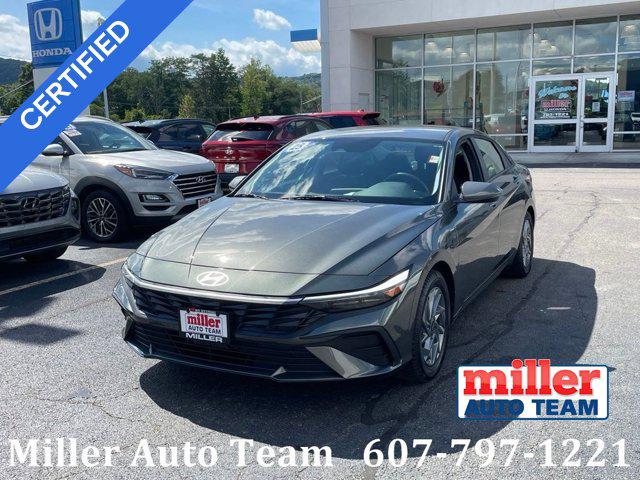 2025 Hyundai Elantra Hybrid Blue for sale in Vestal, NY