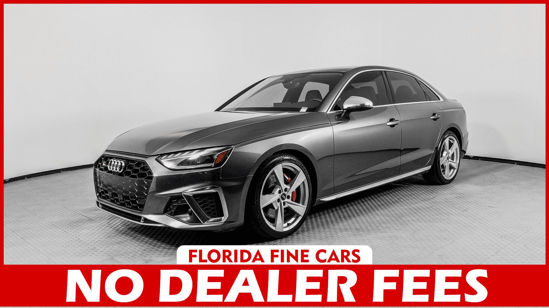 Daytona Gray Pearl Effect 2023 Audi S4 Sedan All-Wheel Drive Automatic