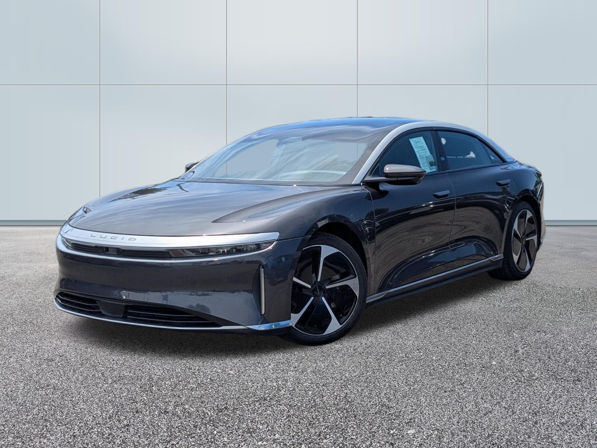 Quantum Gray Metallic 2023 Lucid Air Sedan All-Wheel Drive Automatic