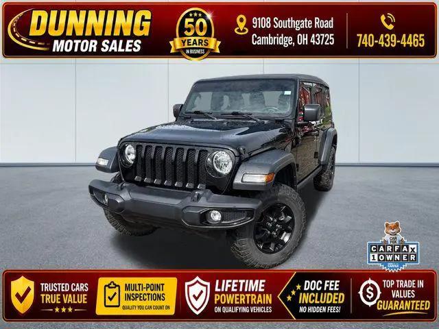 2023 Jeep Wrangler 4-Door Willys Sport 4x4 for sale in Cambridge, OH