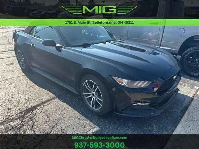 2016 Ford Mustang EcoBoost Premium for sale in Bellefontaine, OH