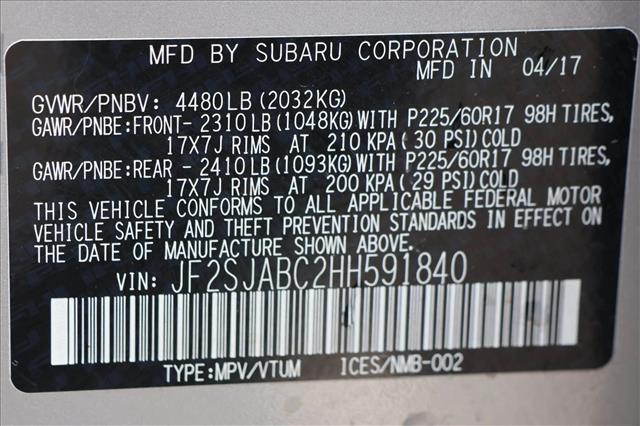 2017 Subaru Forester 2.5i