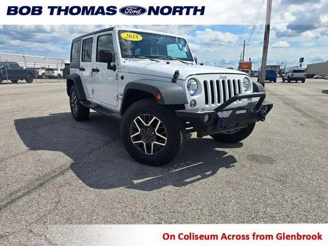 2018 Jeep Wrangler JK Unlimited Sport S 4x4 for sale in Fort Wayne, IN