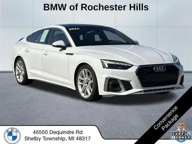 2024 Audi A5 Sportback Premium Plus 45 TFSI quattro S tronic for sale in Shelby Township, MI