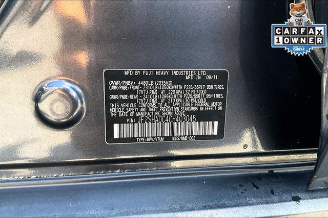 2012 Subaru Forester 2.5X Premium