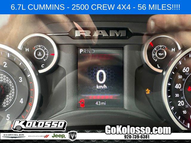 2025 Ram 2500 Tradesman Crew Cab 4x4 6'4" Box