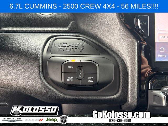 2025 Ram 2500 Tradesman Crew Cab 4x4 6'4" Box