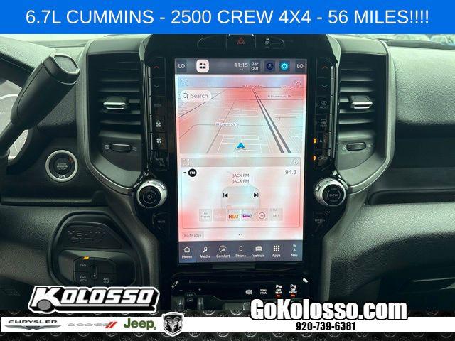 2025 Ram 2500 Tradesman Crew Cab 4x4 6'4" Box
