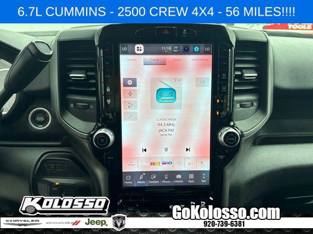 2025 Ram 2500 Tradesman Crew Cab 4x4 6'4" Box