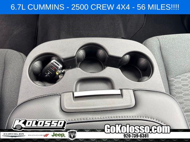 2025 Ram 2500 Tradesman Crew Cab 4x4 6'4" Box