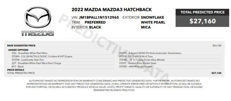 2022 Mazda Mazda3 Preferred for sale in Stafford, VA