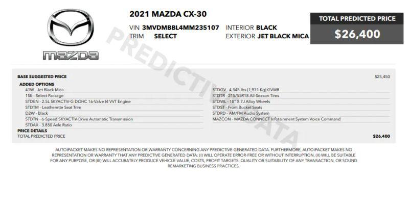 2021 Mazda CX-30 Select for sale in Stafford, VA