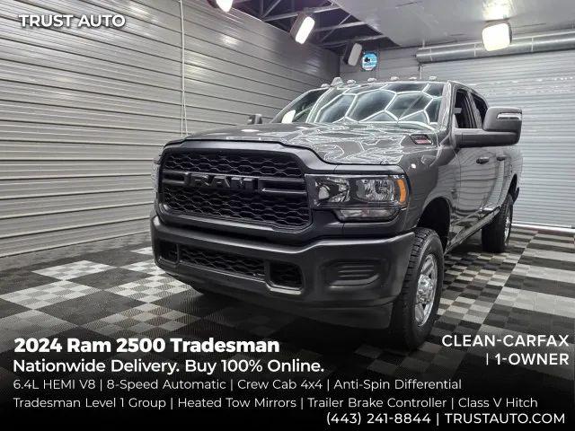 2024 Ram 2500 Tradesman Crew Cab 4x4 64 Box for sale in Sykesville, MD