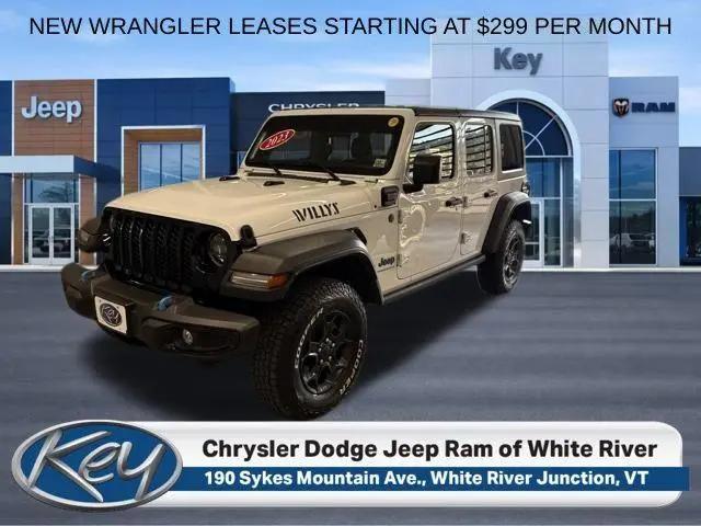 2023 Jeep Wrangler 4xe 4x4 for sale in White River Junction, VT