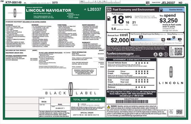 2018 Lincoln Navigator Black Label for sale in FARGO, ND