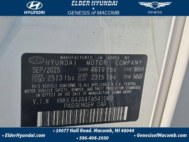 2026 Hyundai Sonata SEL Sport