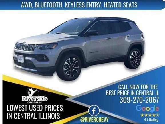 2023 Jeep Compass Limited 4x4 for sale in Chillicothe, IL