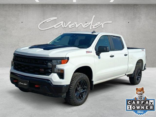 2023 Chevrolet Silverado 1500 4WD Crew Cab Standard Bed Custom Trail Boss for sale in San Antonio, TX