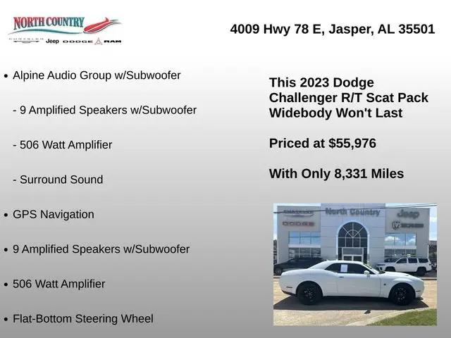 2023 Dodge Challenger R/T Scat Pack Widebody