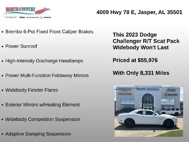 2023 Dodge Challenger R/T Scat Pack Widebody
