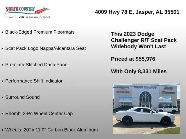 2023 Dodge Challenger R/T Scat Pack Widebody