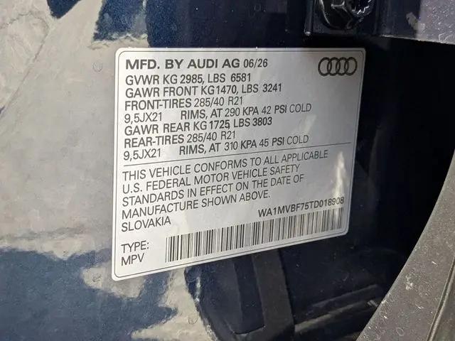 2026 Audi Q7 Premium Plus S line TFSI quattro tiptronic