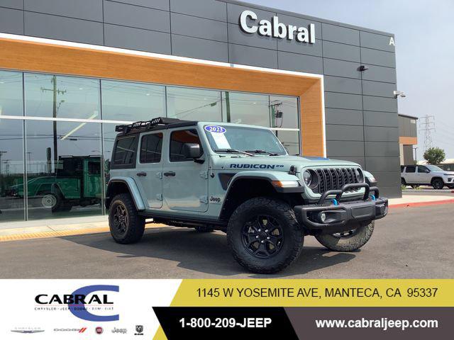 2023 Jeep Wrangler 4xe Rubicon 20th Anniversary 4x4 for sale in Manteca, CA