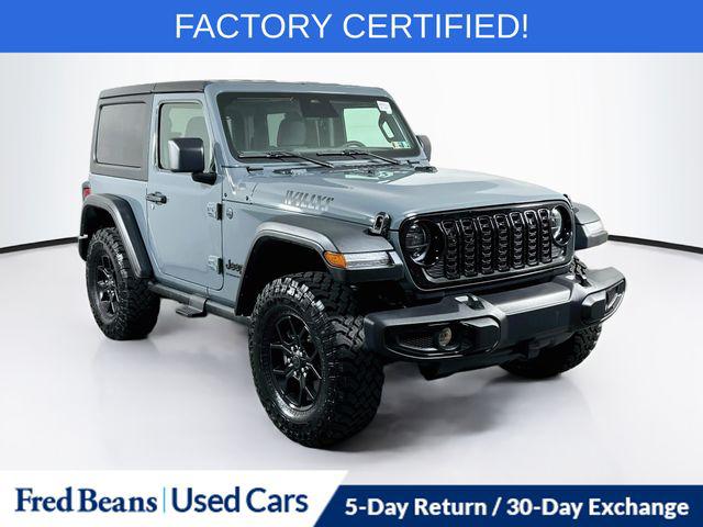 2025 Jeep Wrangler 2-Door Willys 4x4 2025 Jeep Wrangler 2-Door Willys 4x4