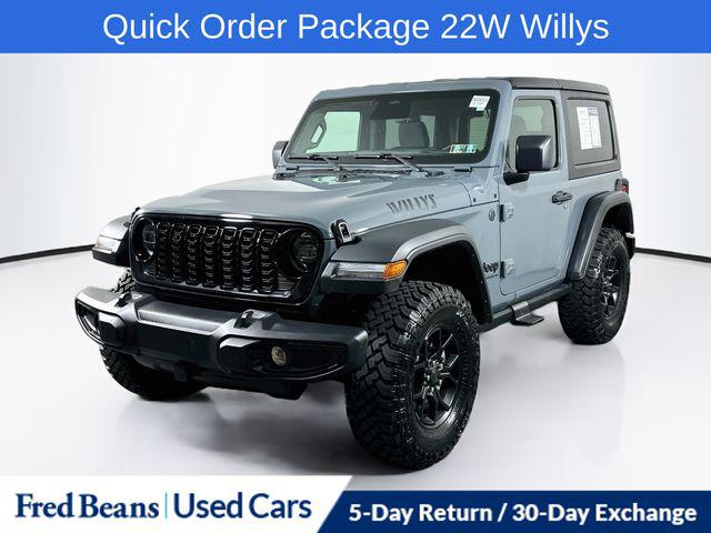 2025 Jeep Wrangler 2-Door Willys 4x4 2025 Jeep Wrangler 2-Door Willys 4x4