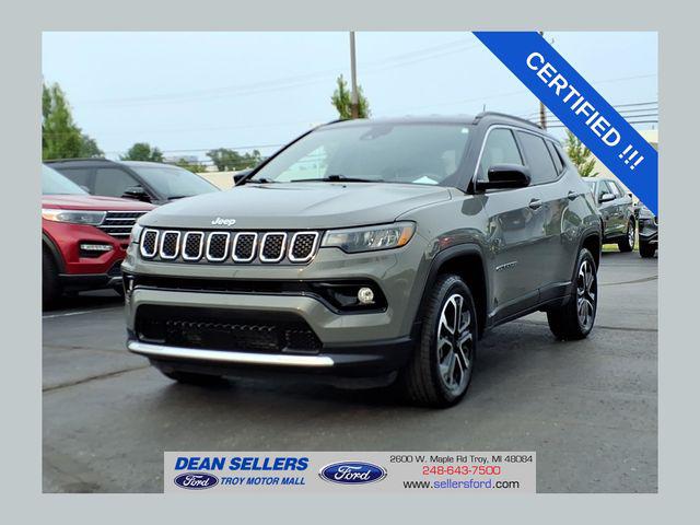 2023 Jeep Compass Limited 4x4 for sale in Troy, MI