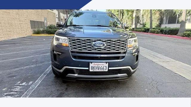2019 Ford Explorer Platinum